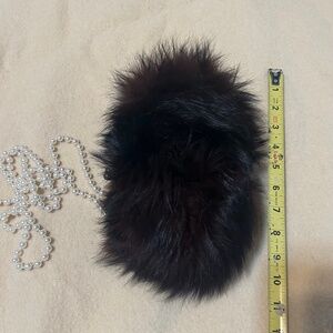 Mink Fur Evening Handbag